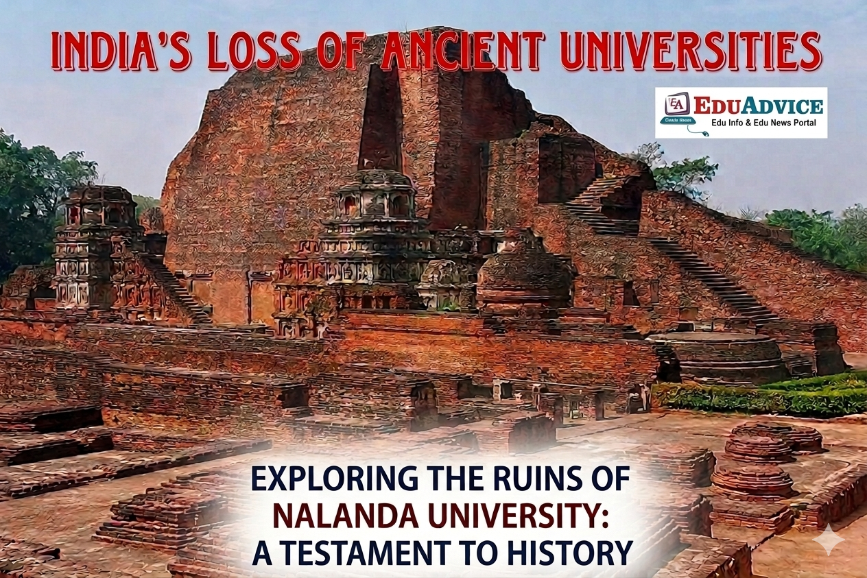 India’s Education Crisis: From the Loss of Ancient Universities to Modern Challenges