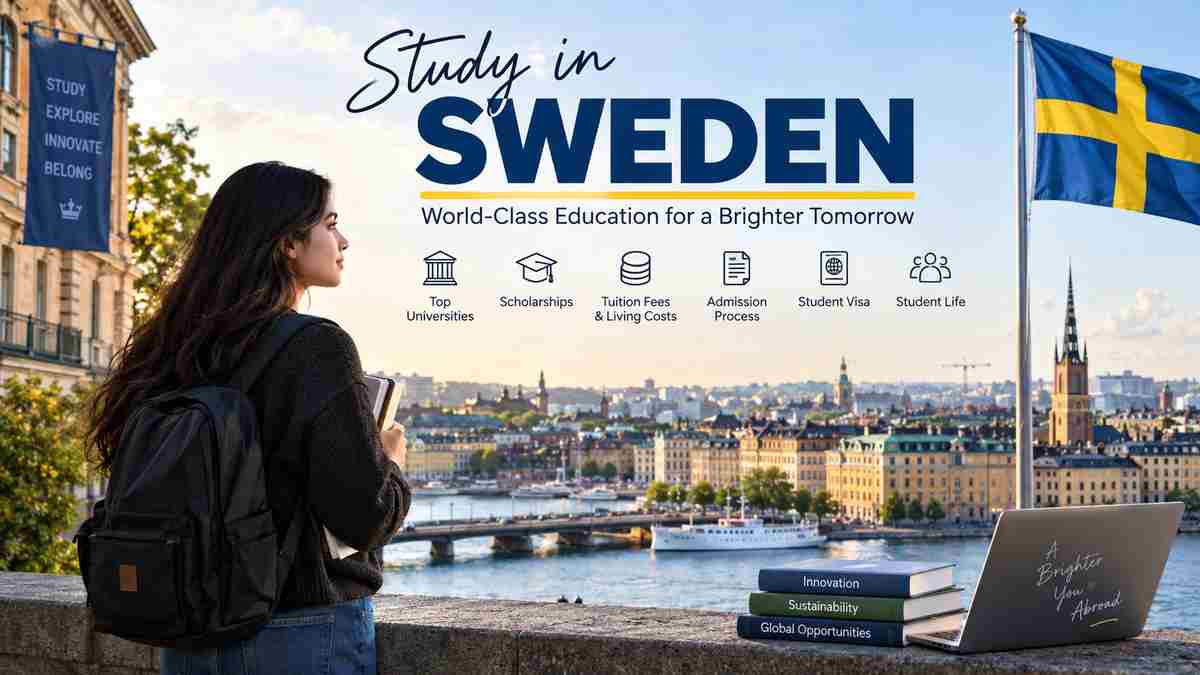 Study in Sweden 2026: Universities, Fees, Scholarships and Visa
